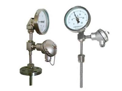 帶鉑電阻雙金屬溫度計(jì)