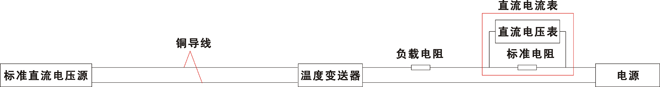 無(wú)補(bǔ)償溫度變送器校驗(yàn)接線 無(wú)補(bǔ)償溫度變送器校驗(yàn)接線