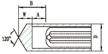 絕緣分離式鎧裝熱電偶測(cè)量端 絕緣分離式鎧裝熱電偶測(cè)量端