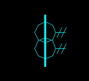 有一個鐵芯兩個次級繞組電流互感器電氣符號