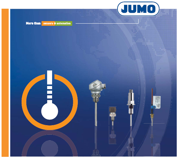 久茂自動化(JUMO)熱電偶熱電阻選型樣本 久茂自動化(JUMO)熱電偶熱電阻選型樣本