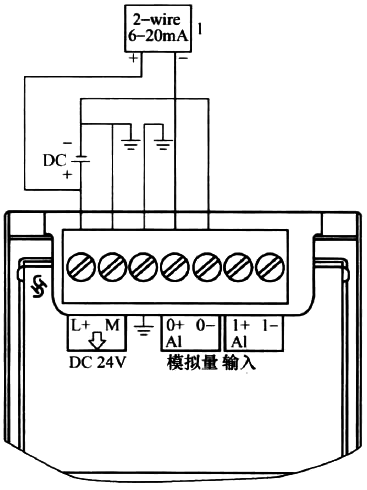 S7-1200 PLC連接3線制傳感器示意圖 S7-1200 PLC連接3線制傳感器示意圖