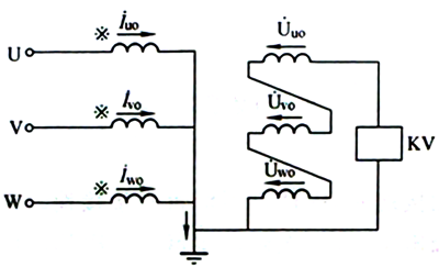 三只單相電壓互感器組成星形接線 三只單相電壓互感器組成星形接線