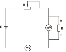 銅電阻檢查校驗的接線 銅電阻檢查校驗的接線