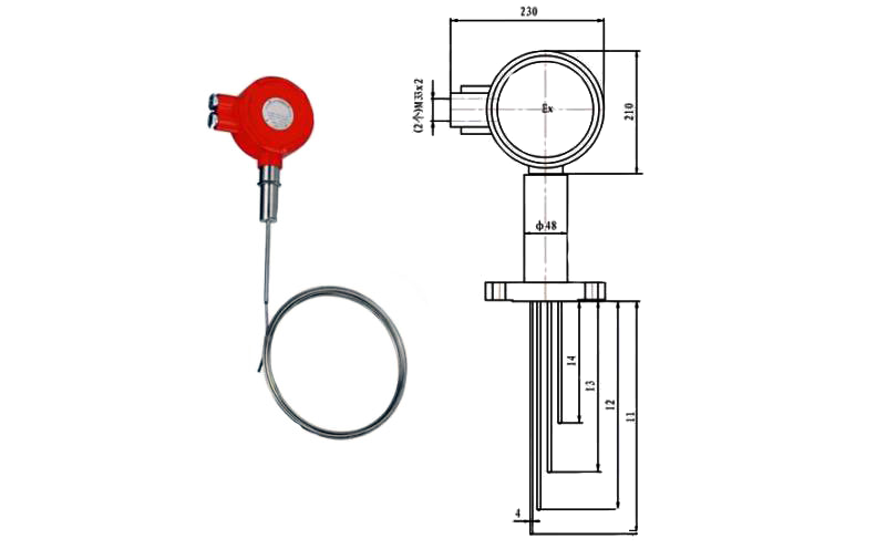 多點鎧裝熱電偶 多點鎧裝熱電偶