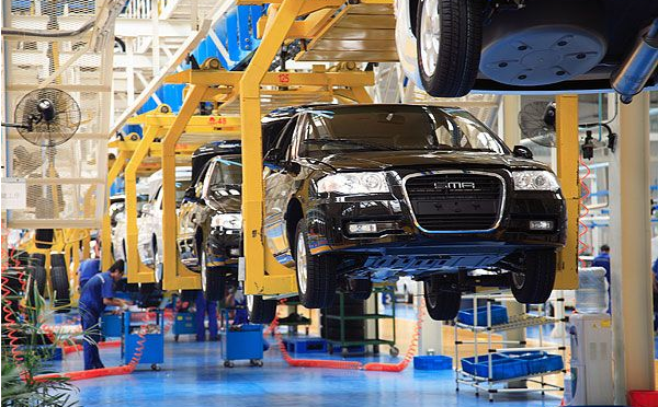 汽車自動化生產(chǎn)線