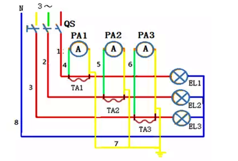 交流三相電路導線顏色 交流三相電路導線顏色