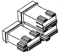 單點閃光報警儀密集安式裝示意圖 單點閃光報警儀密集安式裝示意圖