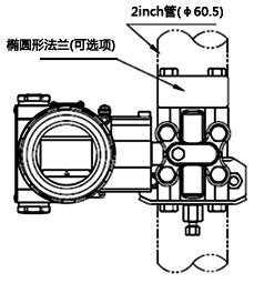 單晶硅微差壓變送器垂直配管連接形式 單晶硅微差壓變送器垂直配管連接形式