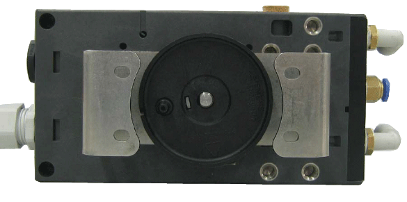 耦合輪固定到安裝支架上 耦合輪固定到安裝支架上