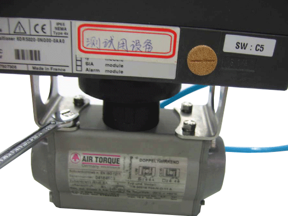 角行程閥門定位器安裝 角行程閥門定位器安裝