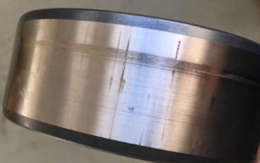 軸承軸向的失效痕跡 軸承軸向的失效痕跡