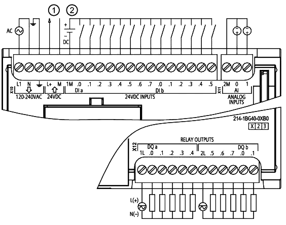 6ES7 214-1BG40-0XB0接線圖 6ES7 214-1BG40-0XB0接線圖