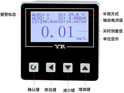 溶解氧在線監(jiān)測儀中文圖形界面 溶解氧在線監(jiān)測儀中文圖形界面
