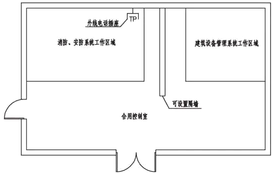 消防設備應集中設置，并應與其他設備間有明顯間隔