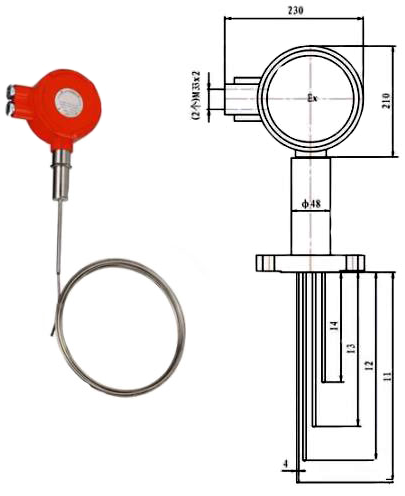 多點鎧裝熱電偶 多點鎧裝熱電偶