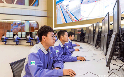 大連恒力集團控制室 大連恒力集團控制室