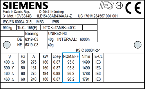 IE3高效電動(dòng)機(jī)銘牌 IE3高效電動(dòng)機(jī)銘牌