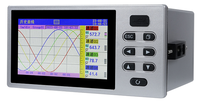 YR-ASR100彩色無紙記錄儀 YR-ASR100彩色無紙記錄儀