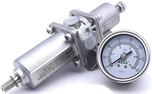 閥門上的氣源壓力表